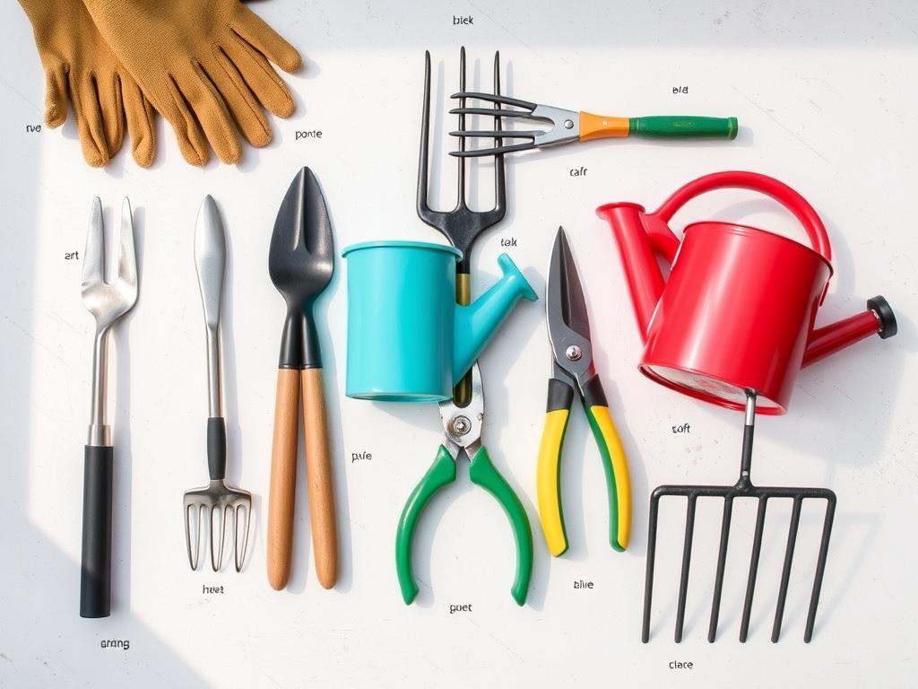 Essential tools for how to start a garden for beginners