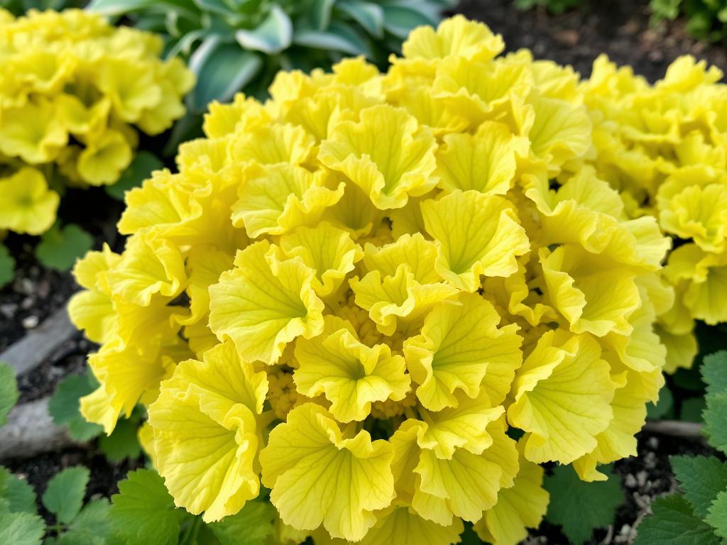 Heuchera 'Lime Marmalade' with bright chartreuse foliage