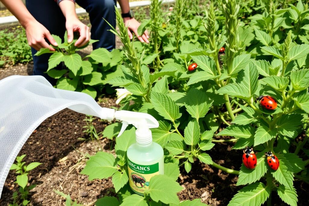 Natural pest control methods for organic gardens