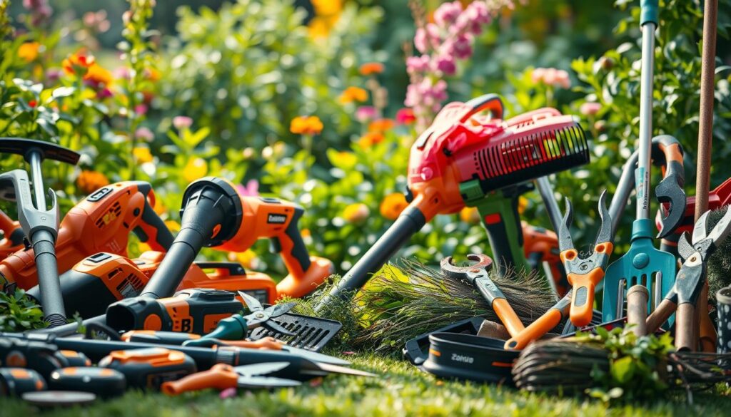 battery vs manual gardening tools