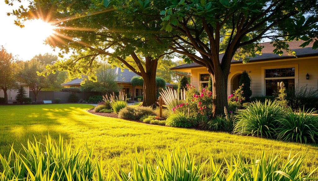 lower water bill with plants