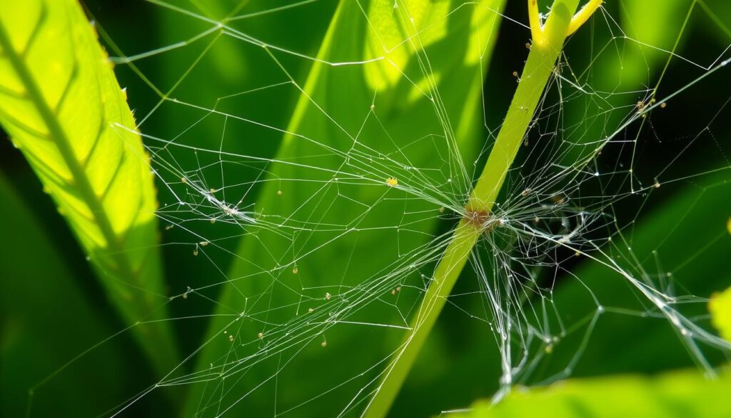 spider mites plant stress